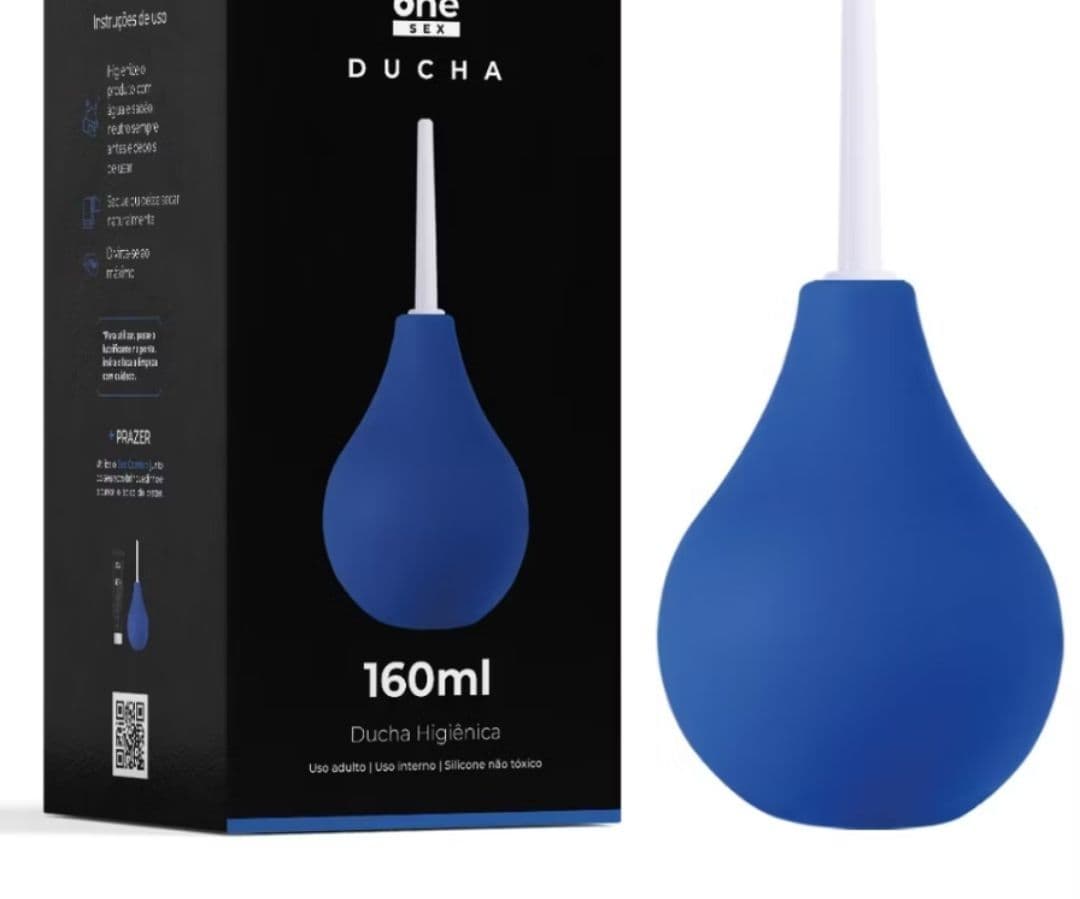 Ducha higiênica íntima unissex 160 ml .