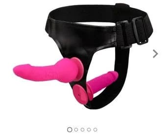 Cinta peniana para casal com prótese dupla BDSN.