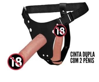 Cinta peniana dupla cintaralho .
